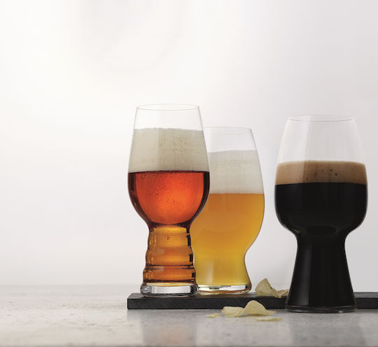 Spiegelau Craft Gläser-Set Bier, μπίρας aus Glas 3Stück
