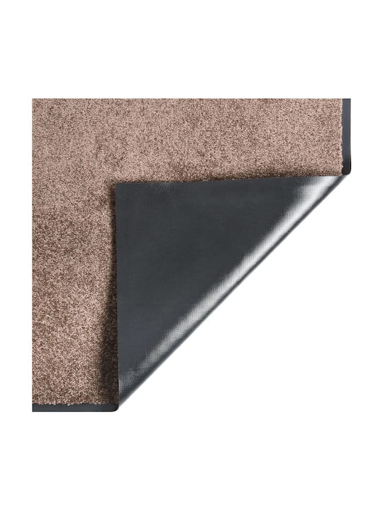 vidaXL Carpet with Non-Slip Underside Doormat Καφέ 40x60εκ.