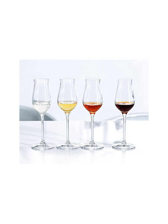 Spiegelau Vino Grande Set of Glasses Liqueur/Ouzo made of Crystal Stemmed 135ml 4pcs