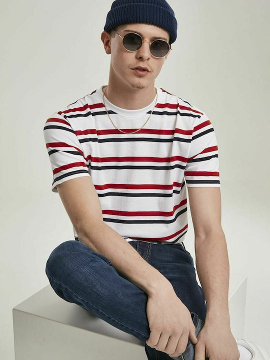 Tricou White/red/midnightnavy