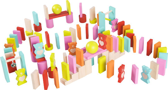Επιτραπέζιο Παιχνίδι Bear's Dominoes για 3-4 Παίκτες 3+ Ετών (EN) Classic World