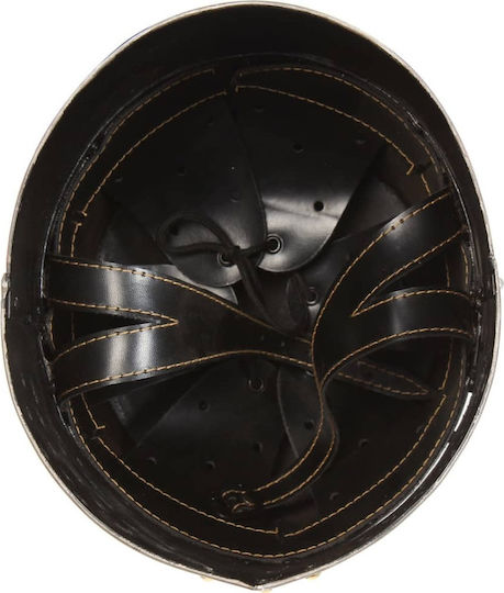 Karneval Ritter-Helm Silber 1Stück