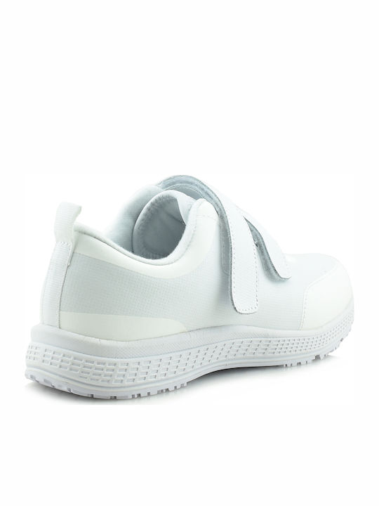 Energy Strap Ανδρικά Ανατομικά Sneakers Λευκά