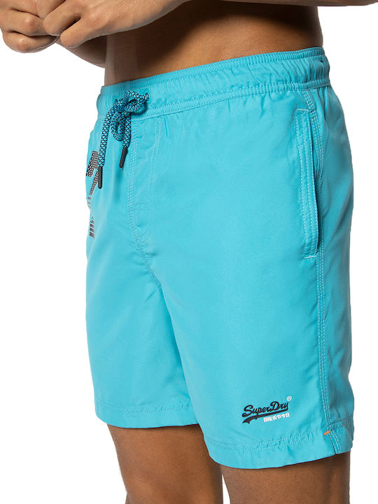 M D1 Herren Badebekleidung Shorts Hellblau