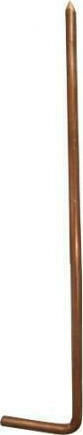 Elvhx Lightning Rod Conductor Franklin Type Lightning Rod Spike Φ10xL300+65mm 412-9