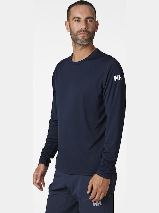 Tech Crew Athletic T-shirt Blue