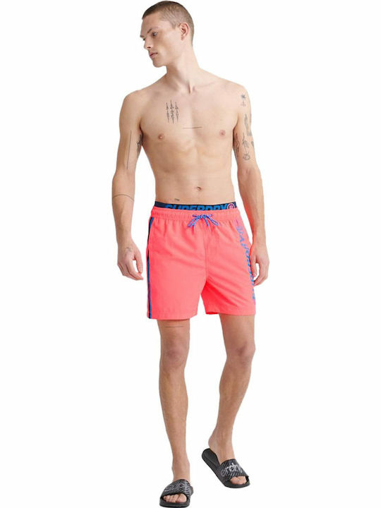 State Volley Men's Swimwear Shorts Fuchsia