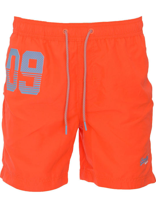 Waterpolo Herren Badebekleidung Shorts Orange