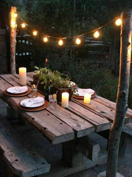Elvhx DreamSet 10 Lichterkette für den Außenbereich 6m
