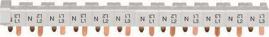 Hager Busbar Electrical Panel 4P 63A 12M KBN663A