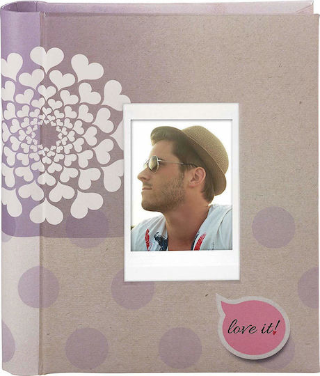 Fujifilm Mini Album Instax Mini Stylish Ornaments for 60 Photos Purple