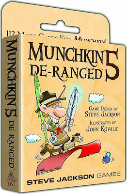 Kaissa Επέκταση Παιχνιδιού Munchkin 5 Δαμάζοντας τα Τέρατα για 3-6 Παίκτες 10+ Ετών