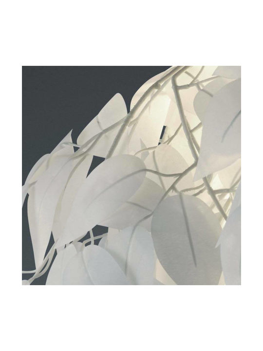 Trio Lighting Ρυθμιζόμενο Κρεμαστό Φωτιστικό Λευκό Καμπάνα με Ντουί E27 38εκ.