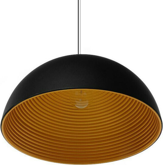 GloboStar Medea Ceiling Light Gold Bell with E27 Socket 60x30x30cm