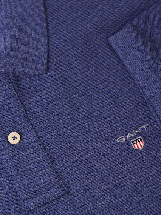 Polo Kurzarmbluse Blue