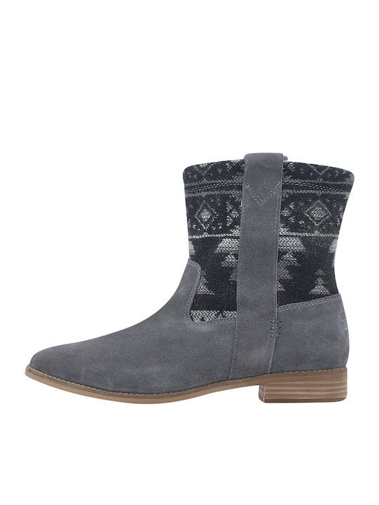 Castlerock Suede Women's Ankle Boots Gray