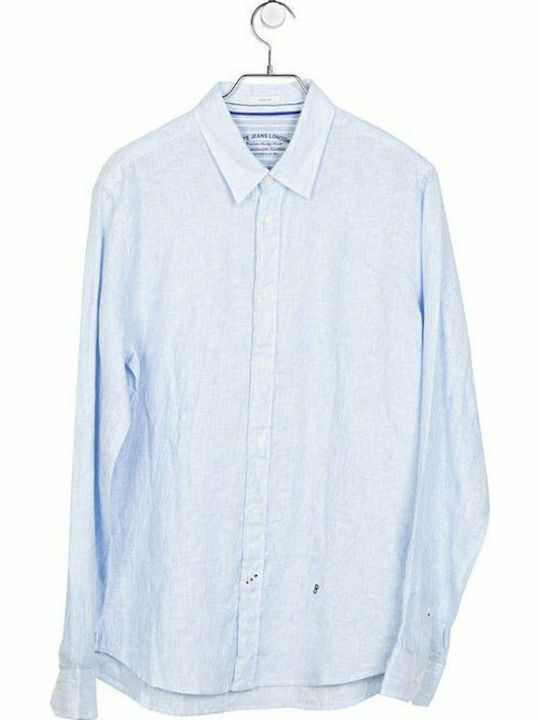 Albert Long-sleeved Shirt Light Blue