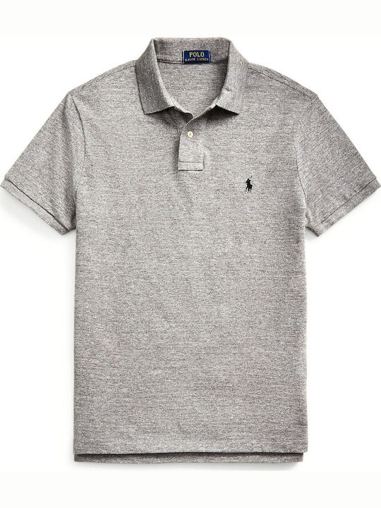 Ralph Lauren Ανδρικό T-shirt Κοντομάνικο Polo Γκρι
