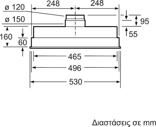 Siemens Mecanism de Absorbție 53cm Inox