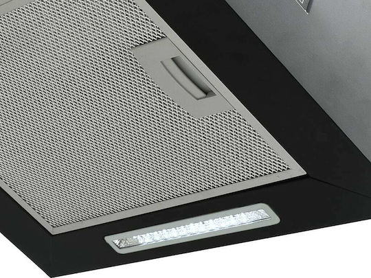 vidaXL Απορροφητήρας Νησίδα 55cm Inox