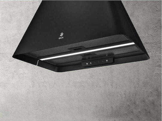 Elica Ikona Light BL/F/60 Insulă Hotă Recirculare 60cm Negru