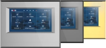 Master Electric Vertieft Wandschalter mit Touchscreen Wi-Fi Beleuchtung Weiß