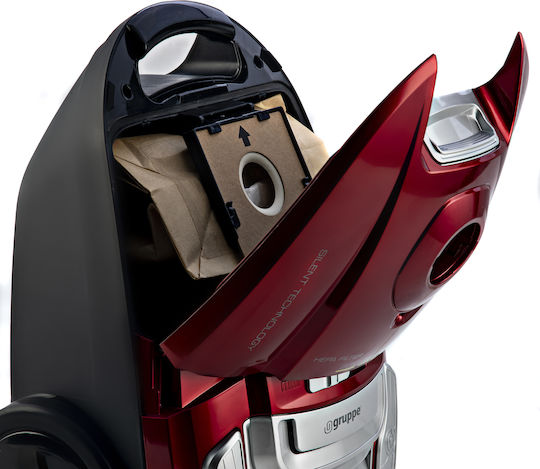 Gruppe VCB43C16A Silent Vacuum Cleaner 700W Bagged 3lt Red