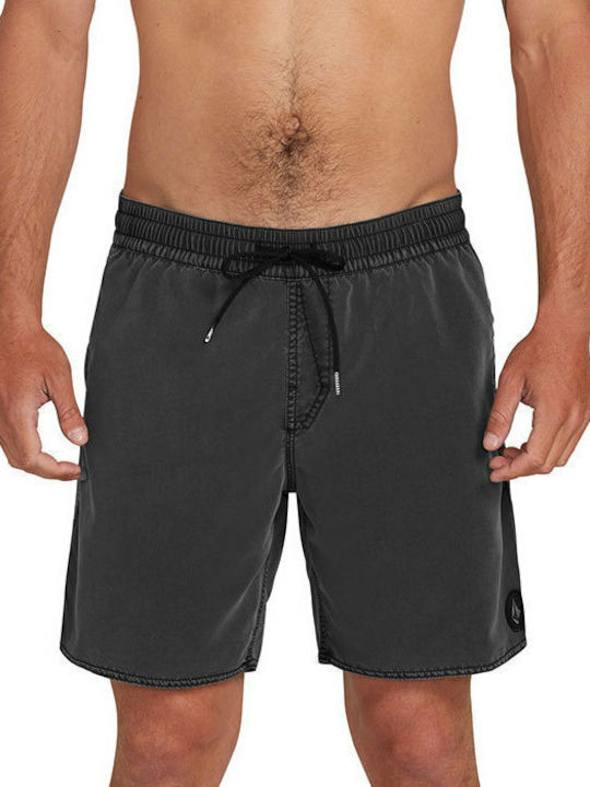 Center Trunk 17" Ανδρικό Μαγιό Βερμούδα Μαύρη