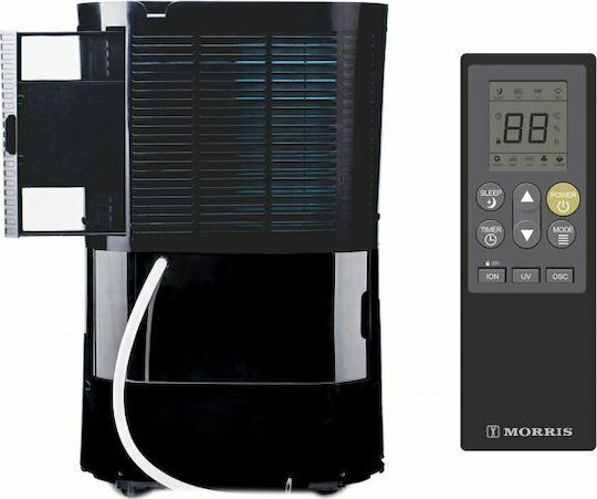 Morris MDP-24400IW Dehumidifier with Compressor Ionizer and Wi-Fi 24lt Black