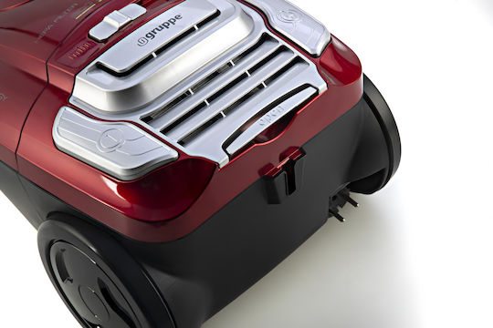 Gruppe VCB43C16A Silent Vacuum Cleaner 700W Bagged 3lt Red