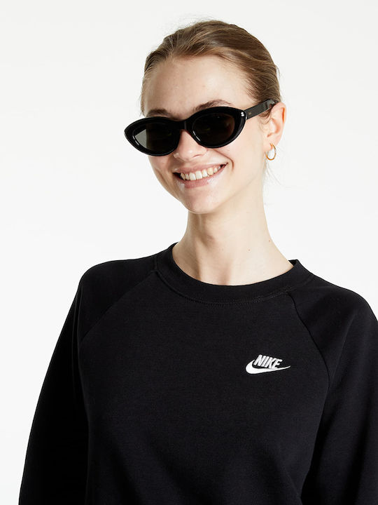 Sportswear Essentials Γυναικείο Φούτερ Μαύρο