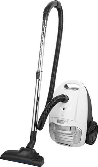 Teesa Eco White 700 Ηλεκτρική Σκούπα 700W με Σακούλα 3lt Λευκή