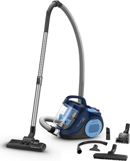 Rowenta RO2981 Ηλεκτρική Σκούπα 750W με Κάδο 1.5lt Μπλε