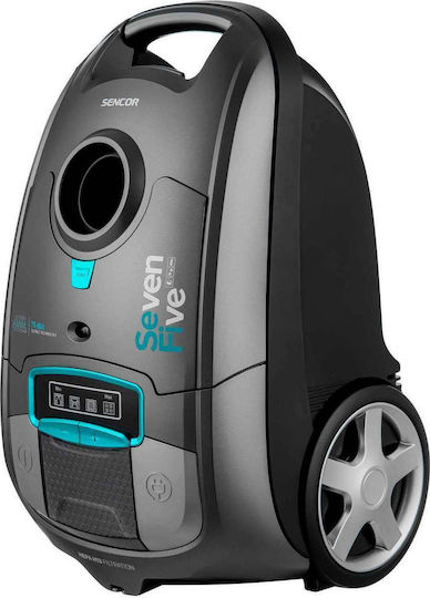 Sencor SVC 7550TI Прахосмукачка 750W С торба 3.5лт Черна