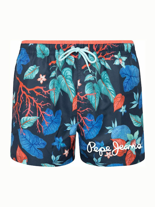 Dubar Men's Swimwear Shorts Indigo Floral
