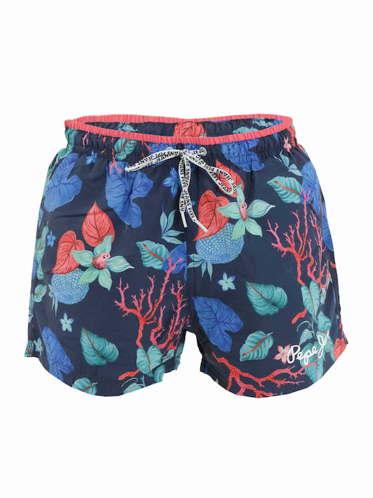 Dubar Men's Swimwear Shorts Indigo Floral