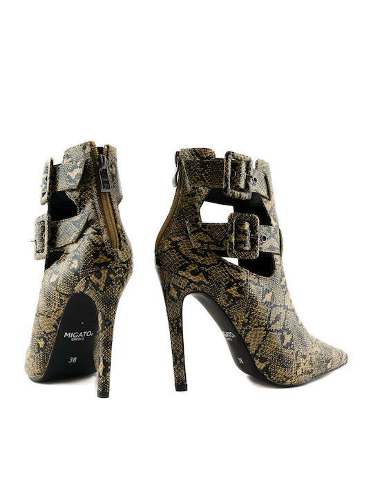 Stiefeletten Damen Mehrfarbig