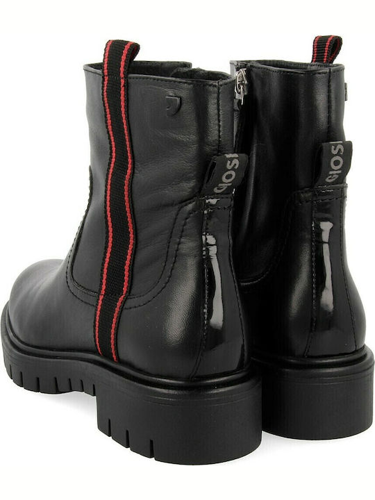 Ghete dama de piele Negru