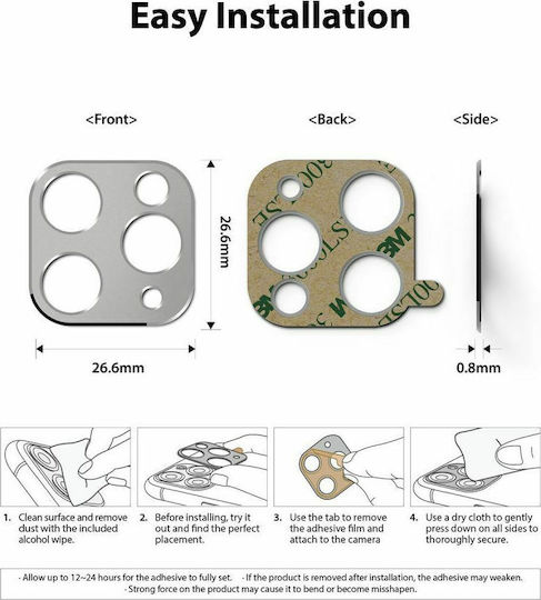 Ringke Camera Styling Silver Защита на обектива на камерата за iPad Pro 2020 11"/12,9"
