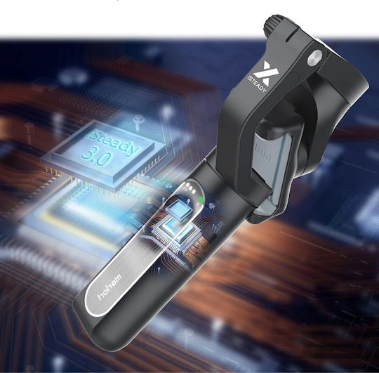 Hohem iSteady X Gimbal Κινητού με Σταθεροποιητή 3 Αξόνων και 8 ώρες λειτουργίας Μαύρο