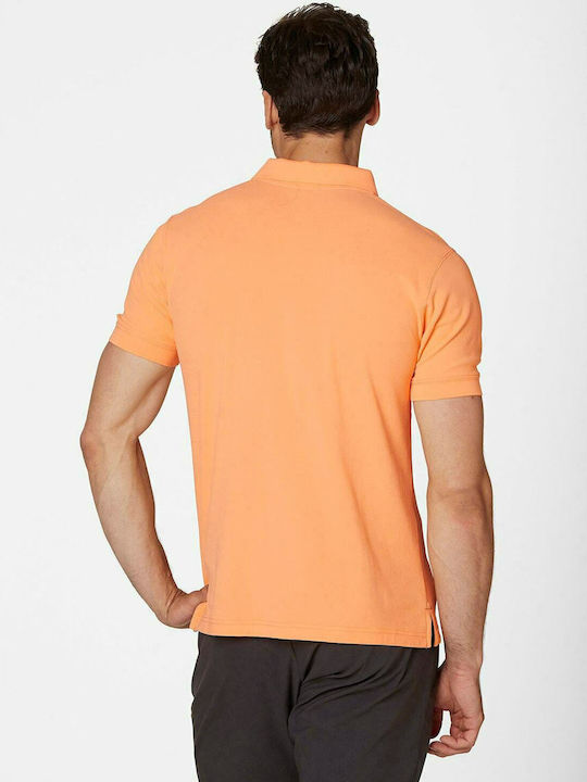 Helly Hansen Driftline Polo Μπλούζα Κοντομάνικη Mellon Orange