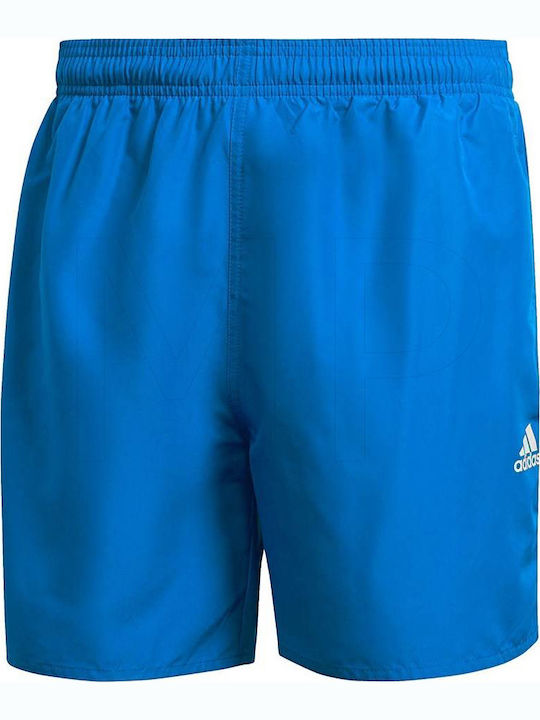 Solid Men's Swimwear Shorts Glow Blue