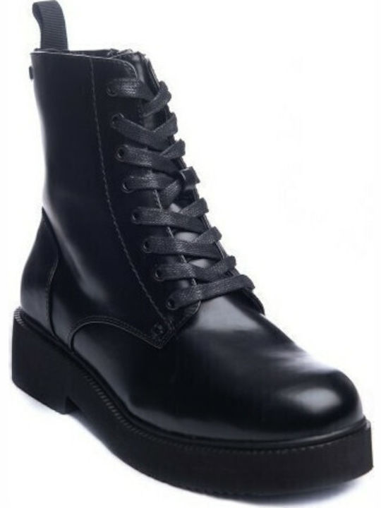Women's Ankle Boots with Medium Heel Black