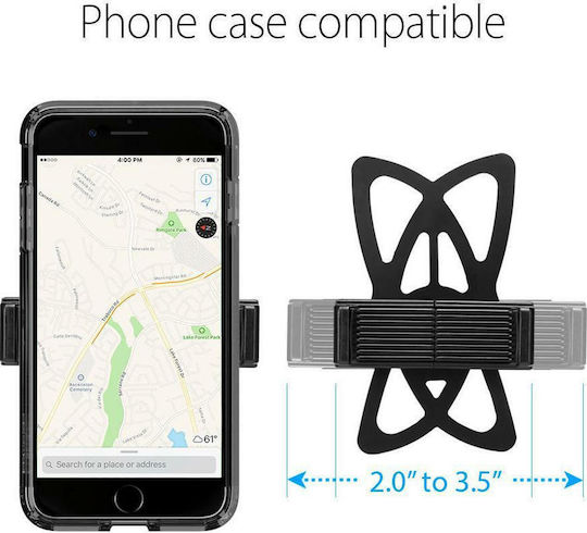 Spigen A250 Bicycle Mobile Phone Holder Black