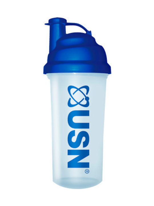 USN Shaker Πρωτεΐνης 700ml Πλαστικό Μπλε