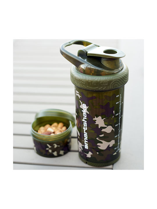 SmartShake Revive Plastic Protein Shaker 750ml Green