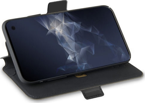 Celly Prestige Book Piele artificială Negru (Galaxy S10)
