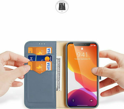 Dux Ducis Hivo Wallet Δερμάτινο Μπλε (iPhone 11 Pro)