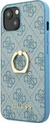 Guess 4G Ring Plastic Back Cover Indigo/Blue (iPhone 13 mini)