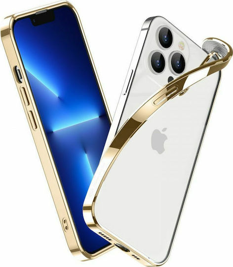 ESR Project Zero Back Cover Σιλικόνης 1.45mm Χρυσό (iPhone 13 Pro Max)